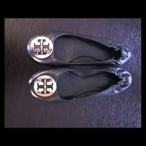 Classic Black Tory Burch flats
